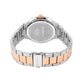 Bonia Men Classic BNB10556-1632 Two Tone Silver-Rosegold Stainless Steel Watch