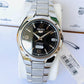 Seiko 5 SNK623K1 Automatic See-thru Back Black Dial Silver-Tone Stainless Steel Men's Watch