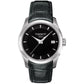 TISSOT Couturier Black Leather T035.210.16.051.00 For Women
