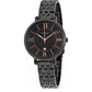 FOSSIL Women's Jacqueline Black Dial Stainless Steel Watch ES3614