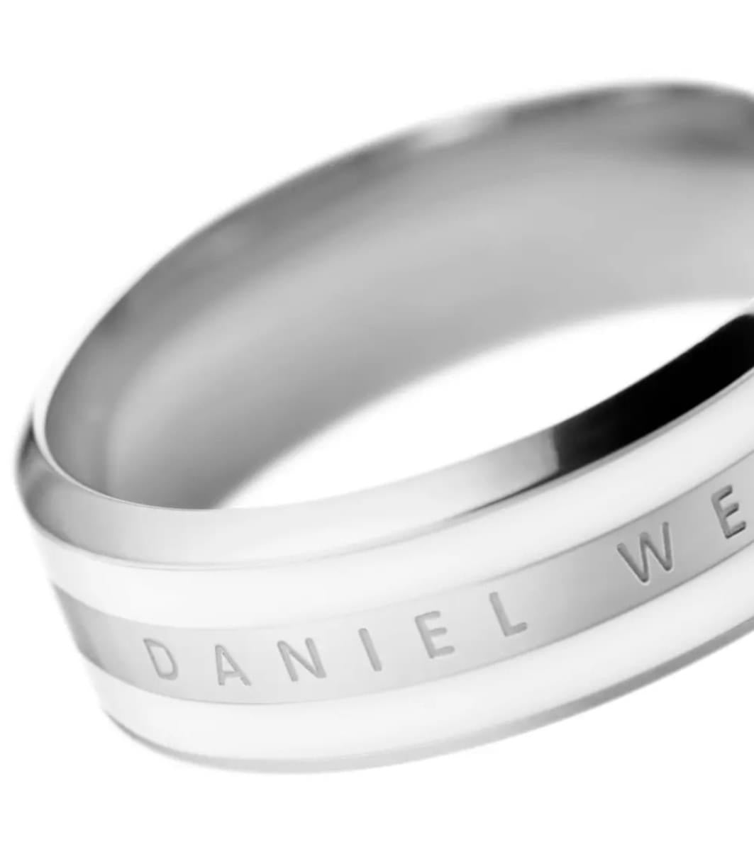 DANIEL WELLINGTON Classic Ring Satin White Silver