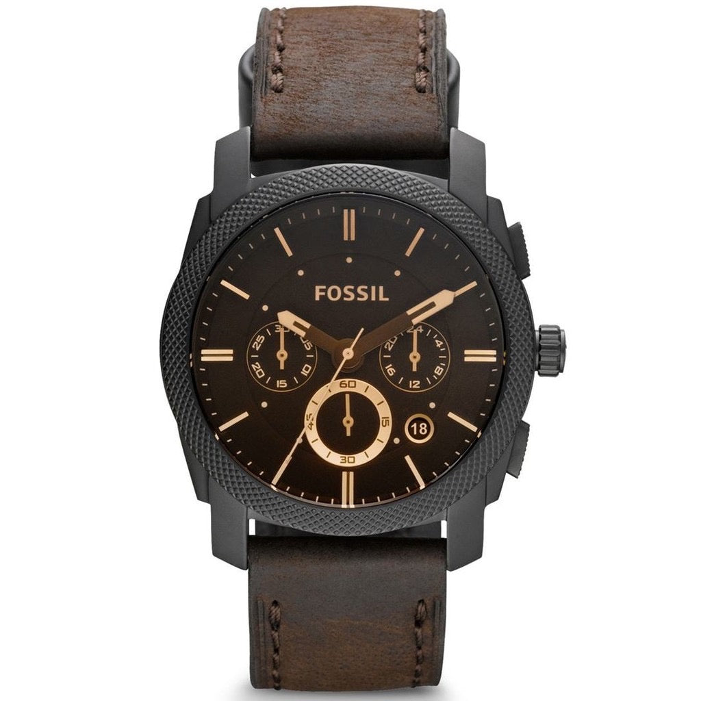 FOSSIL FS4656 Brown Leather Chronograph