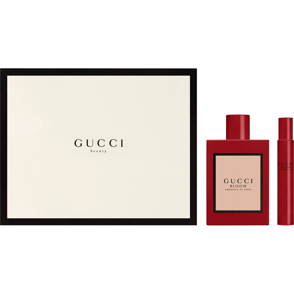 [Gift Set] Gucci Bloom Ambrosia Di Fiori Eau De Parfum Intense 100ml for Her