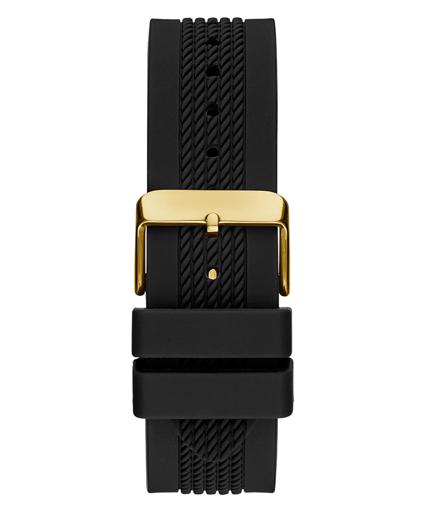Guess Men's Black And Gold-Tone Multifunction Watch GW0051G2