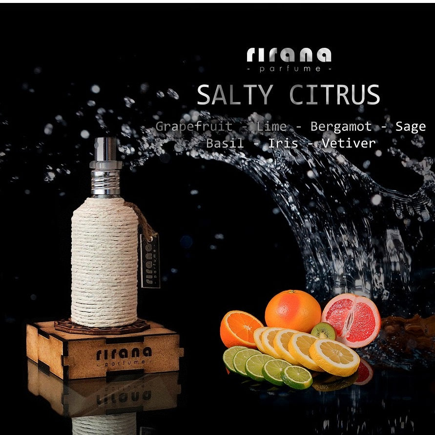 [NICHE PERFUME] Rirana Handcrafted Parfume Salty Citrus Eau De Parfum 50ml Unisex