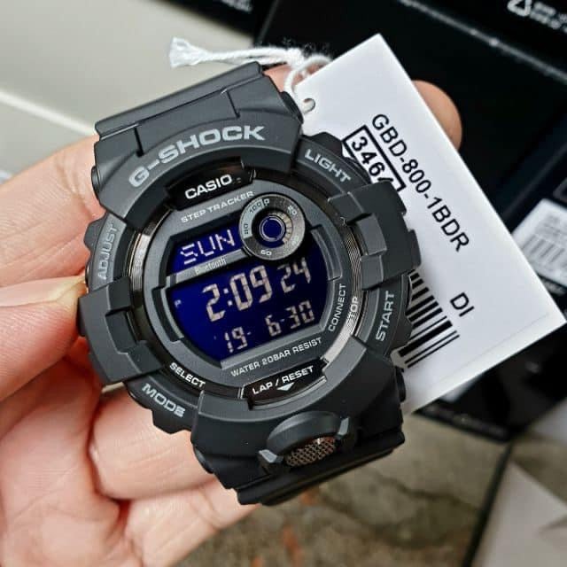 Casio G-Shock GBD-800-1B Bluetooth Digital Resin Band Watch – Heavni Brand  Global