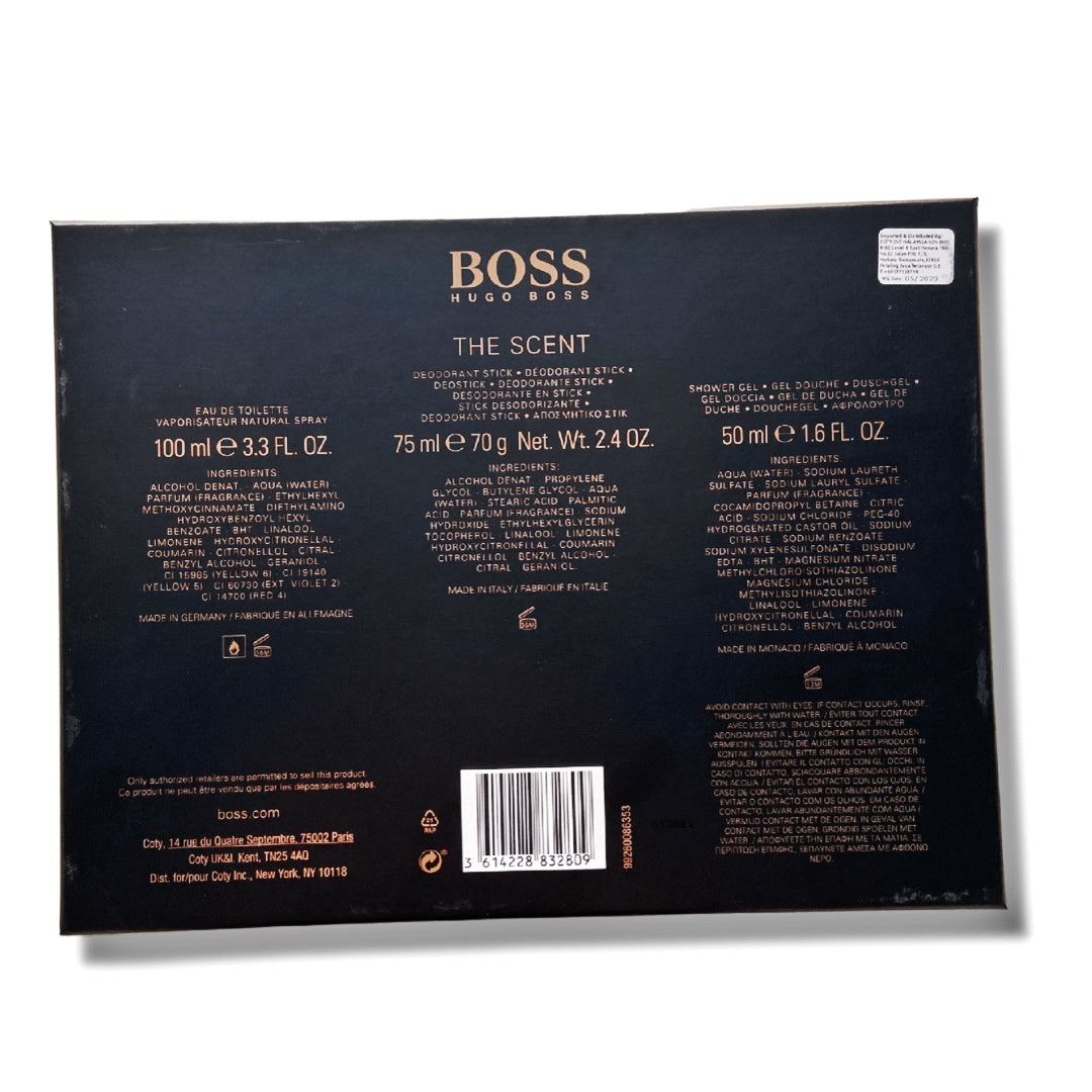 [Gift Set] Hugo Boss The Scent Eau De Toilette 100ml for Him