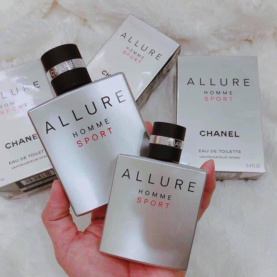 [Malaysia Boutique Stock] Chanel Allure Homme Sport Eau De Toilette Spray 50ml/100ML for Men