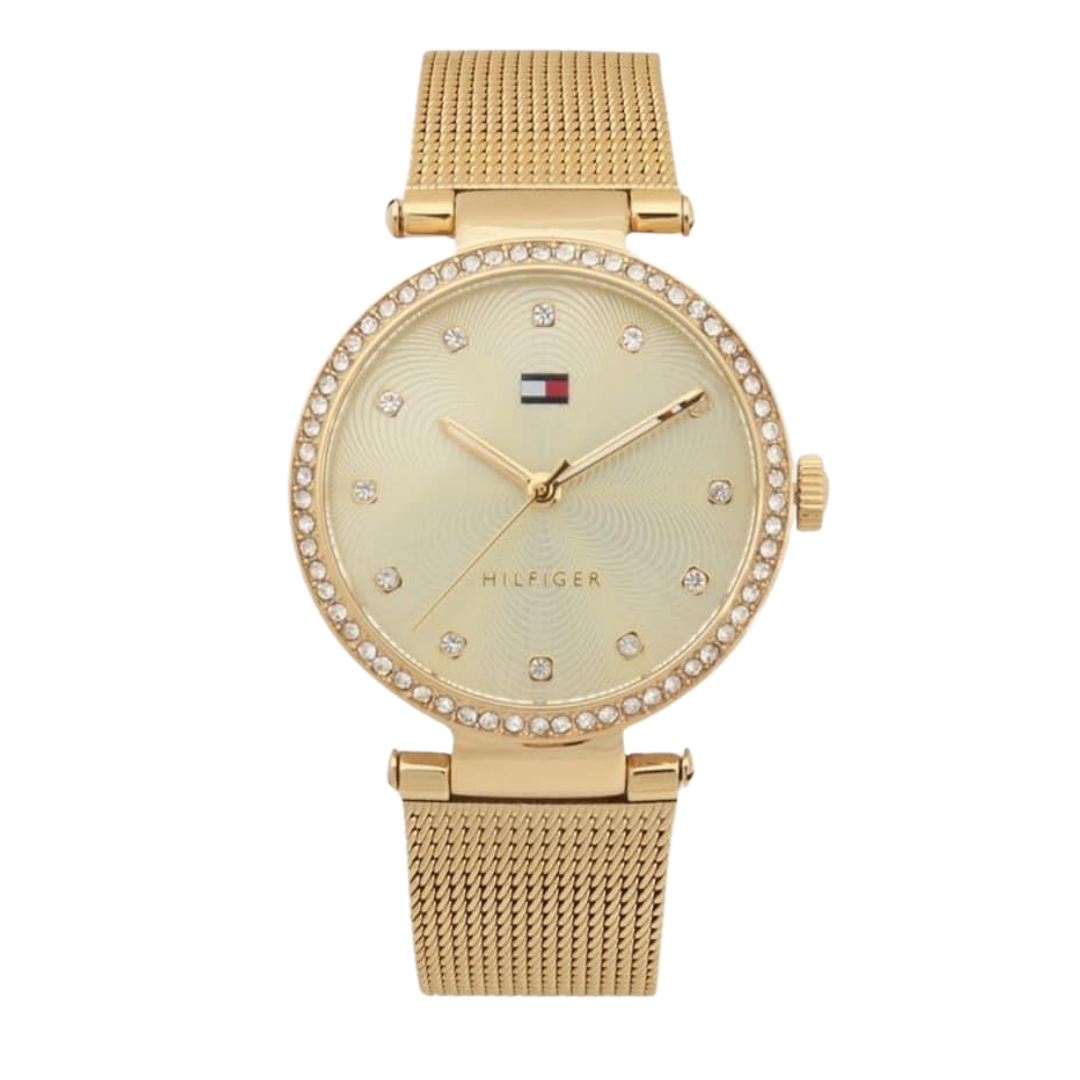 Tommy Hilfiger Women's Gold Stainless Steel Watch 1781864