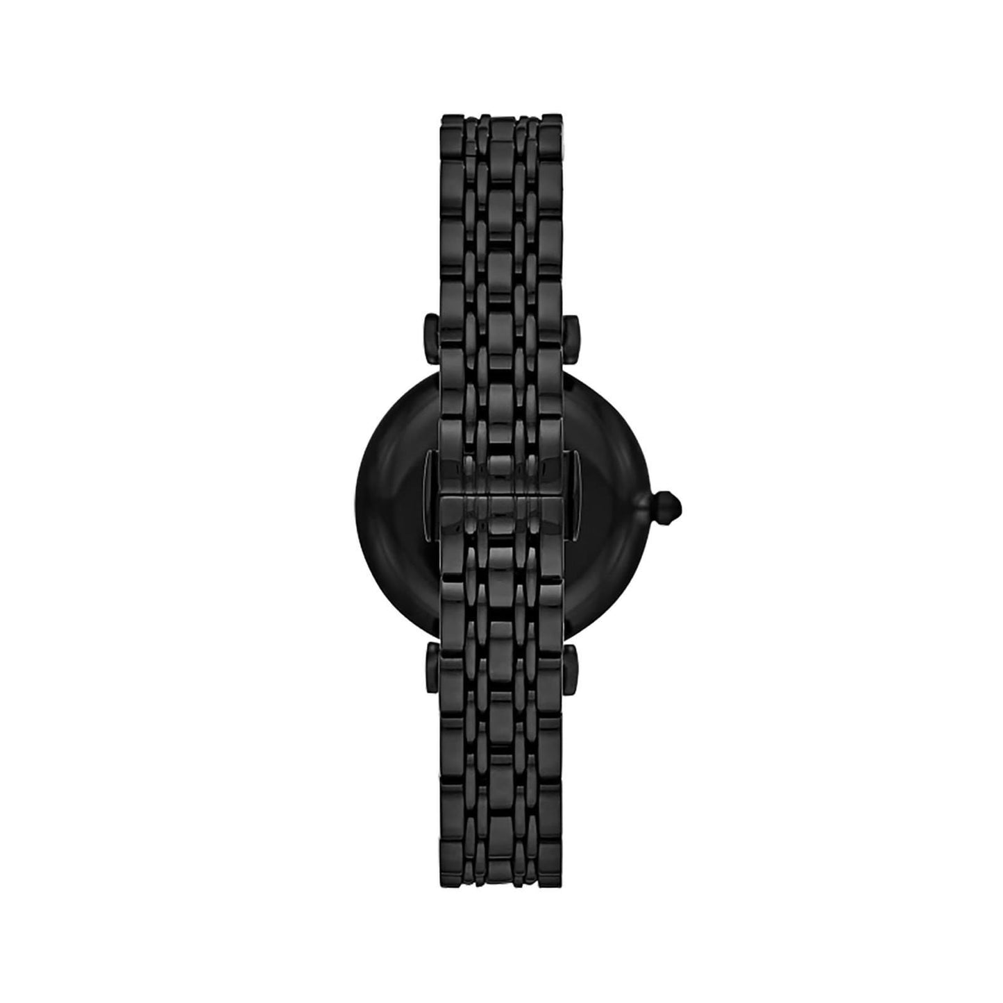 Emporio Armani Women's Two-Hand Black Stainless Steel Watch AR11245