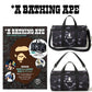 A Bathing Ape Duffle Bag Japan Magazine 2022 Spring Collection Camo Black