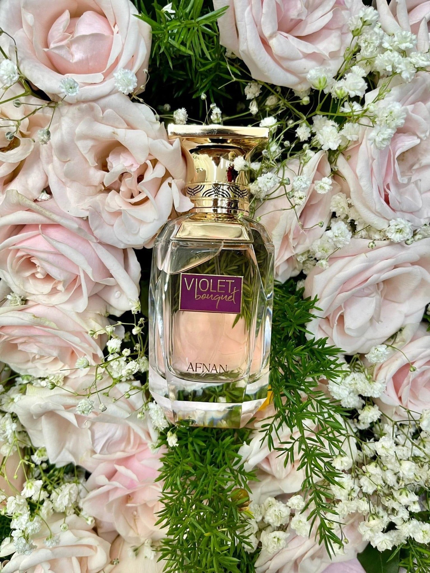Afnan Violet Bouquet Eau De Parfum 80ml Unisex [Dupe of MFK Baccarat Rouge 540]