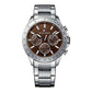 Tommy Hilfiger Men's Hudson Brown Dial Stainless Steel Watch 1791229