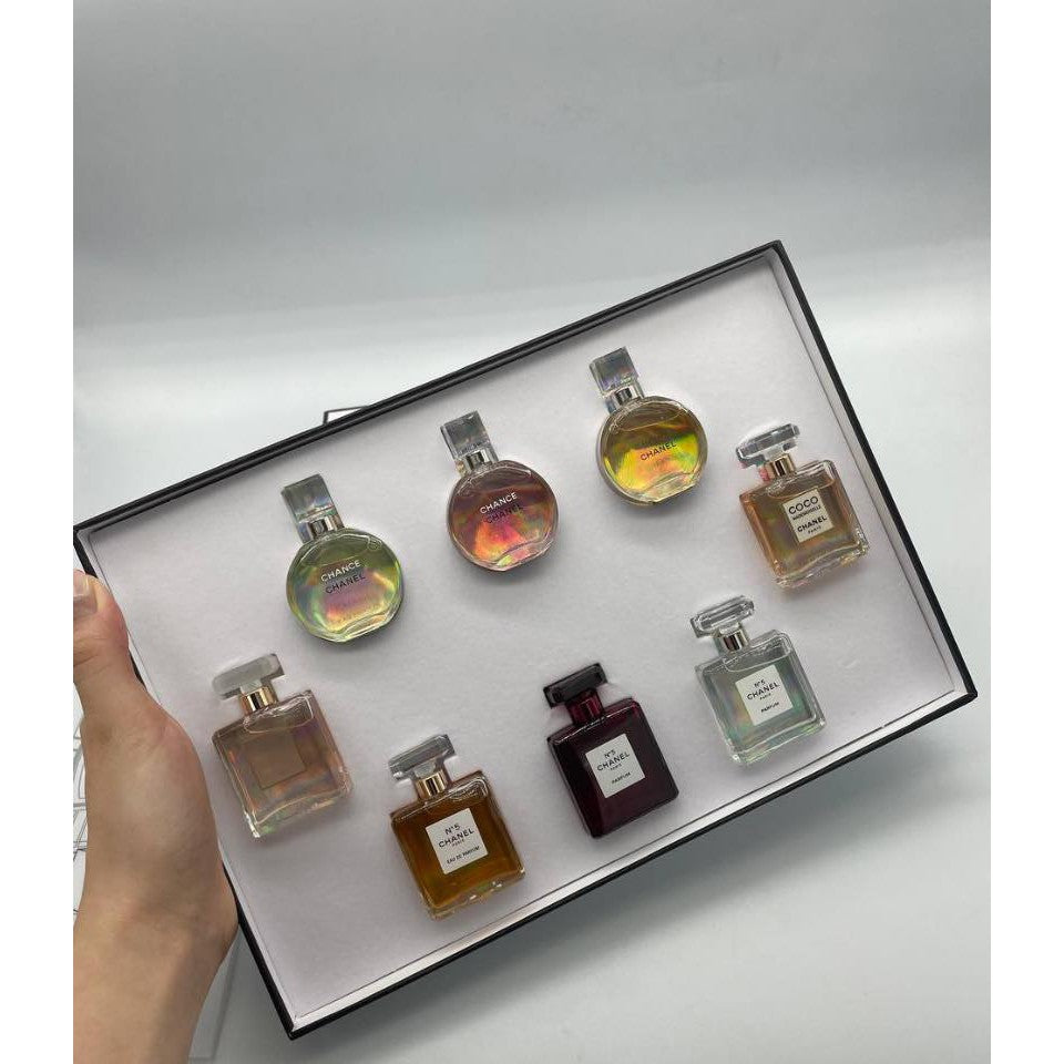 chanel perfume set miniatures