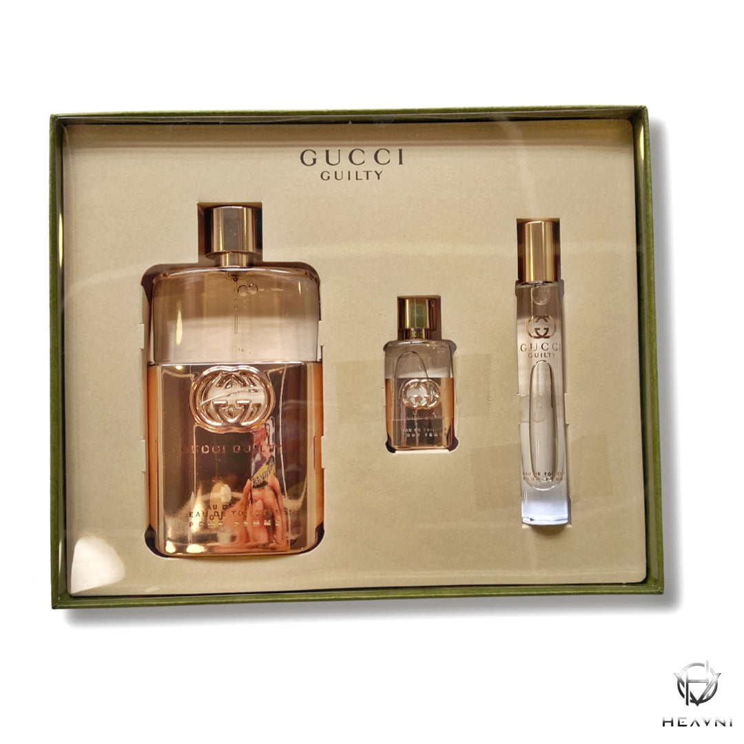 [Gift Set] Gucci Guilty Pour Femme Eau De Toilette 90ml for Her