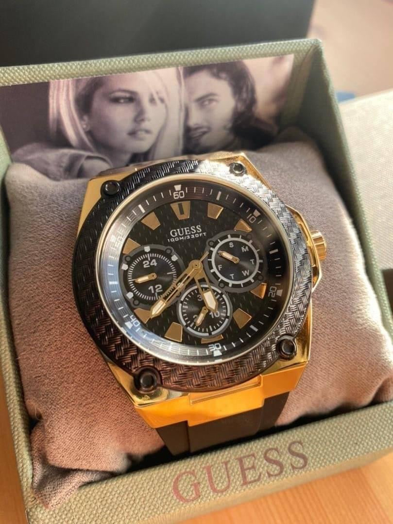 – Analog W1049G5 Brand Heavni Unisex Global Legacy Quartz Guess Silicone Watch