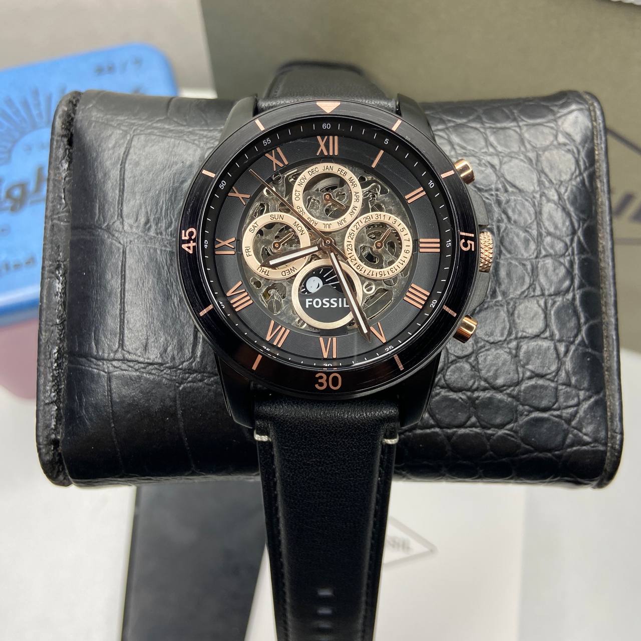 FOSSIL ME3138 Leather Automatic Mechanical