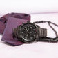 FOSSIL Men's Bronson Chronograph Black Stainless Steel Watch FS5712