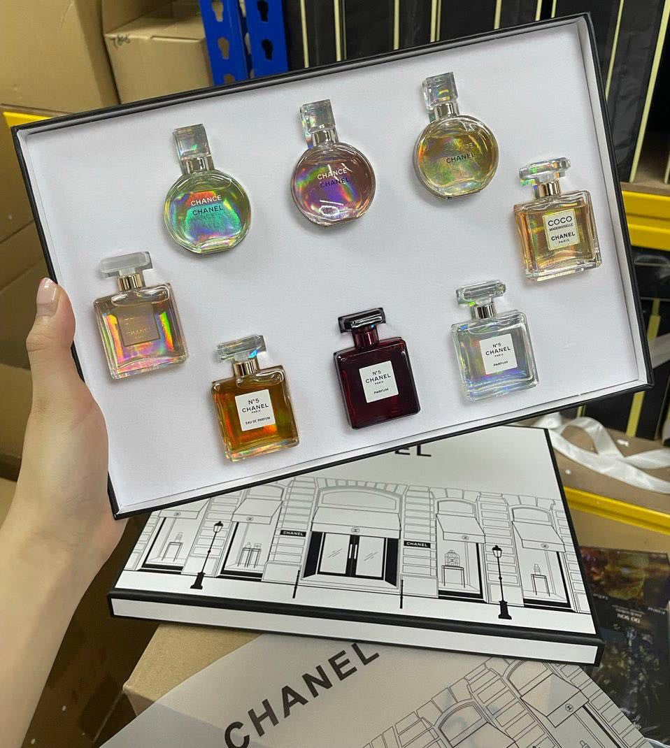 mini perfume set chanel